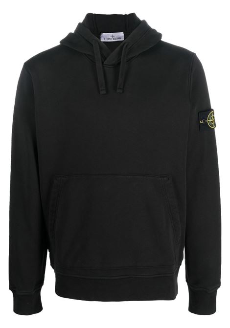 6100062 sweatshirt man black STONE ISLAND | L1S15 6100062 S0051V0029